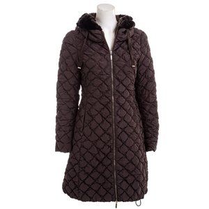 MONCLER Cactier Down Coat Dark Brown Size 1